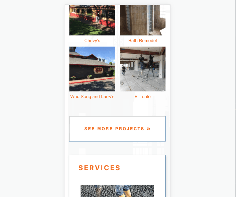Mobile View for Juniors project